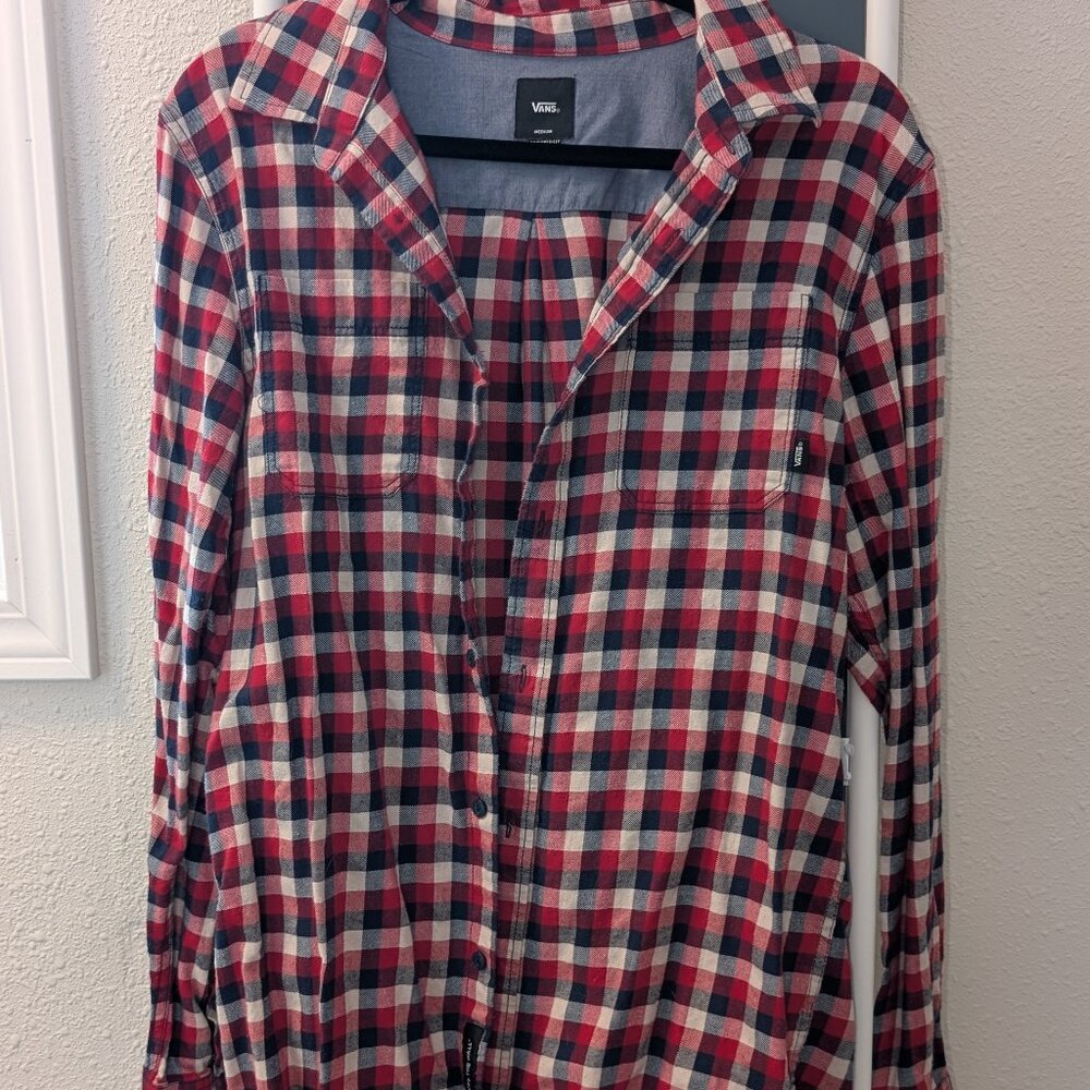 Vans Red, White & Blue Flannel